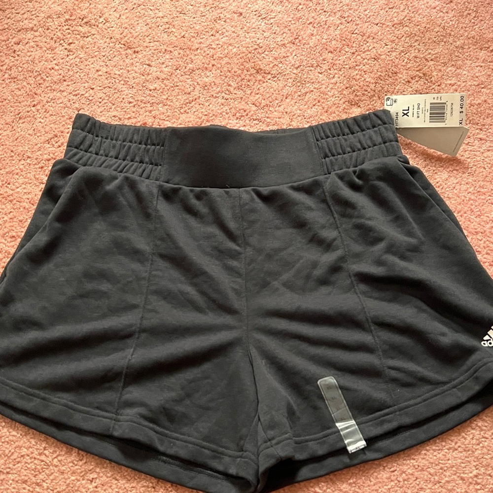 NWT Adidas shorts black xl